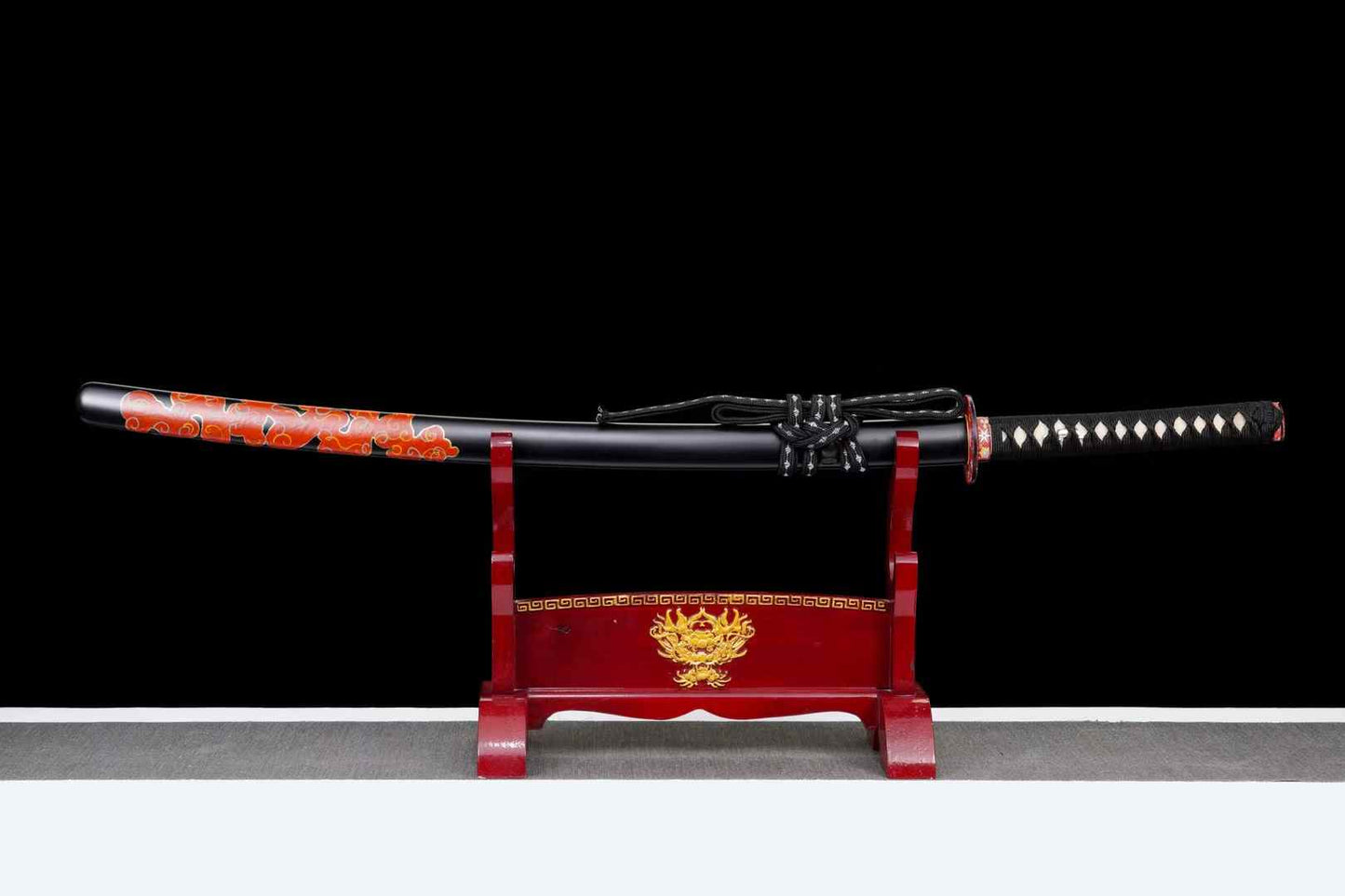 Exquisite Katana With Tamahagane Steel Clay Tempered Blade,Real katana sowrd