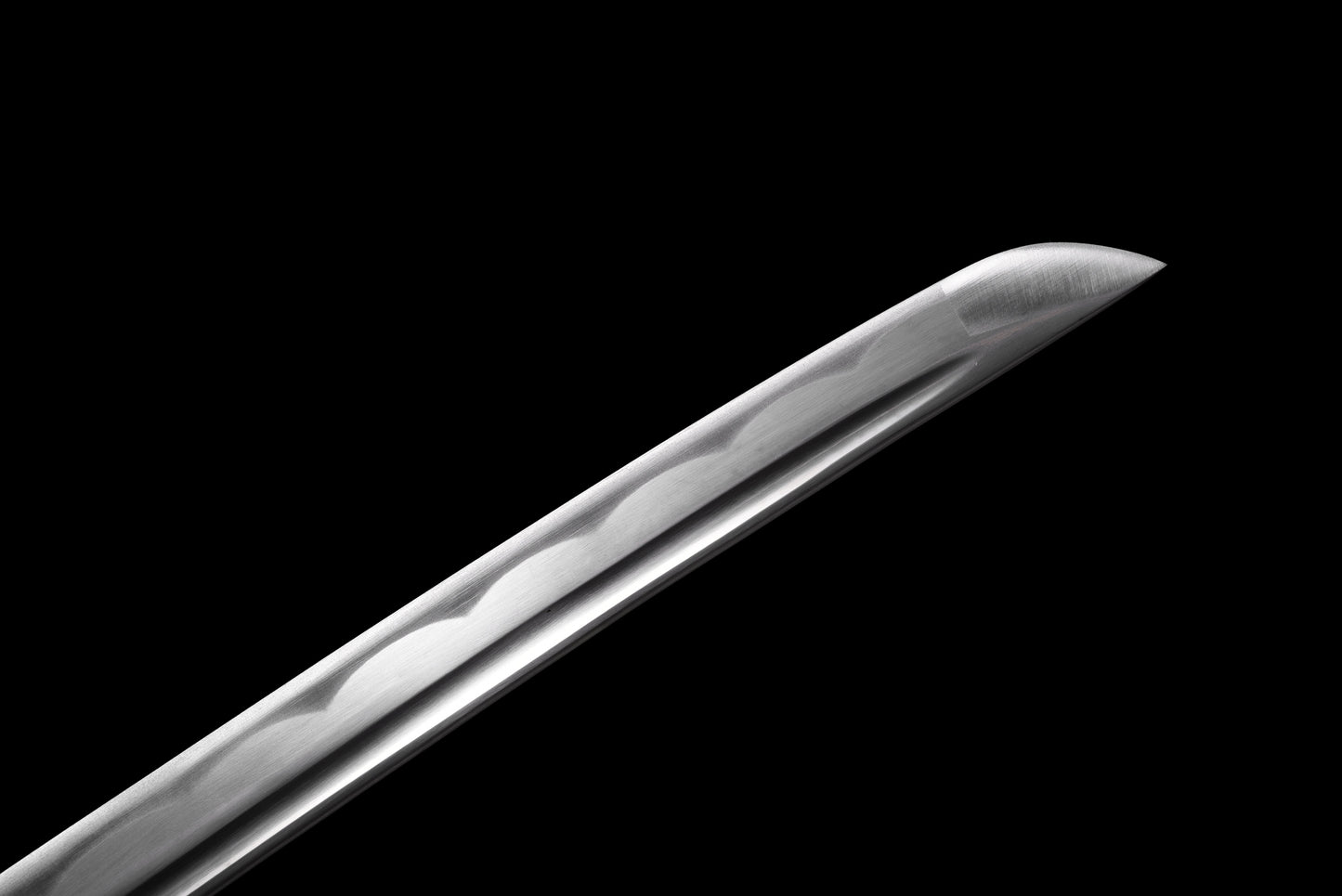 Handmade Wakizashi Sword 1045 high Carbon Steel With Black Scabbard - 31 in,Real katana sowrd