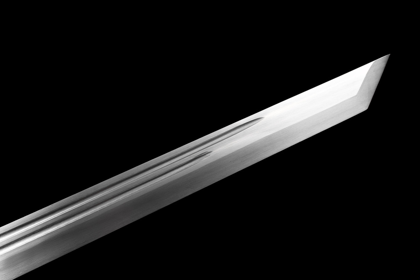 Handmade Ninjato Sword High manganese steel Full Tang gold Scabbard - 41 in,Real katana sowrd