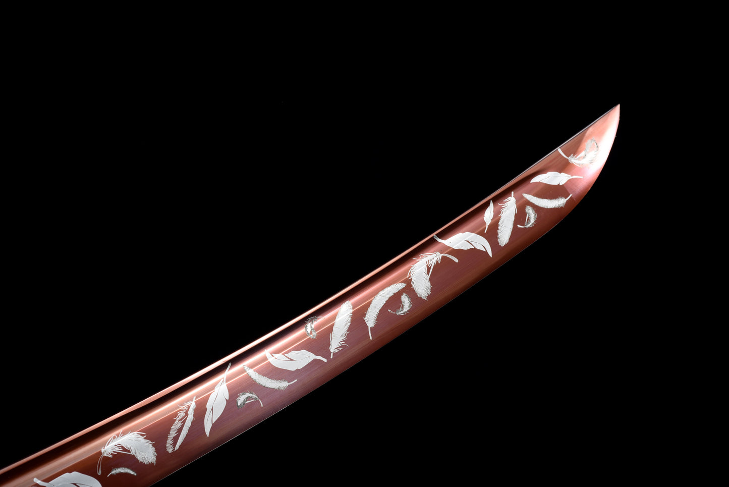 Handmade Full Tang Tanto Sword High manganese Red steel Blade With scabbard - 21 in,Real katana sowrd