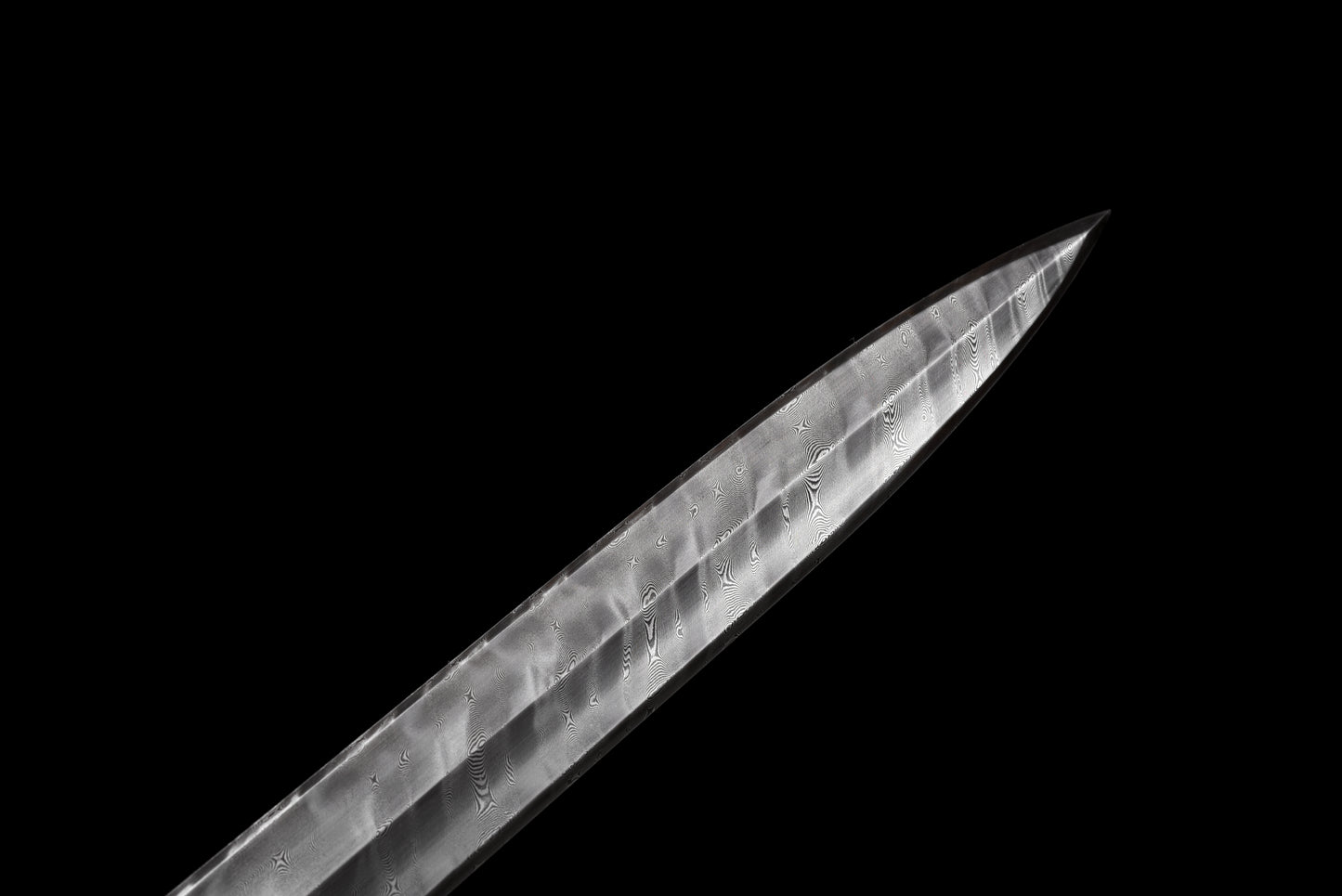 Chinese Swords,Han sword(汉剑),Damascus style, Twist the lines