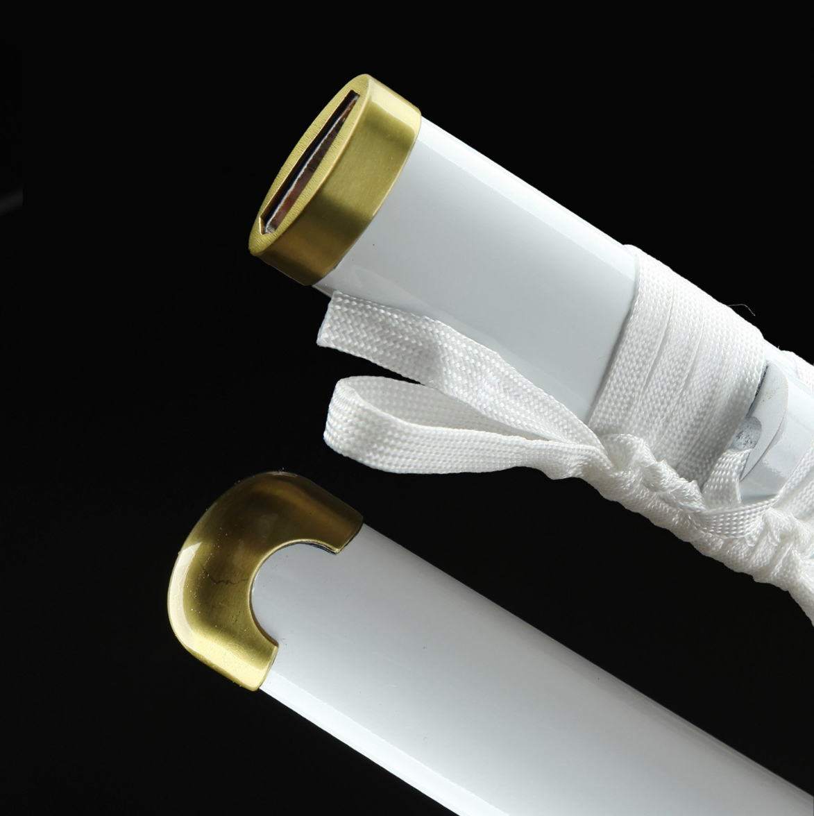 One Piece Roronoa Zoro Wado Ichimonji Real Katana Samurai Sword Replica With White Scabbard,Cosplay Katana-anime sword