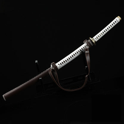 The Walking Dead Michonne's Katana, Zombie Slayer Katana Sword With Strap,Cosplay Katana-anime sword