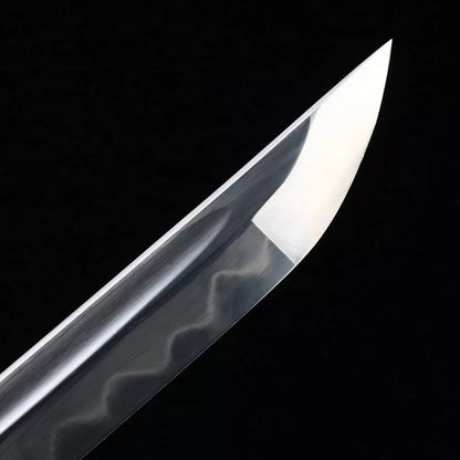 Full Tang Katana ,Handmade Japanese T10 Katana Steel katana Clay Tempered with Pink Scabbard，Real hamon,Real katana sowrd