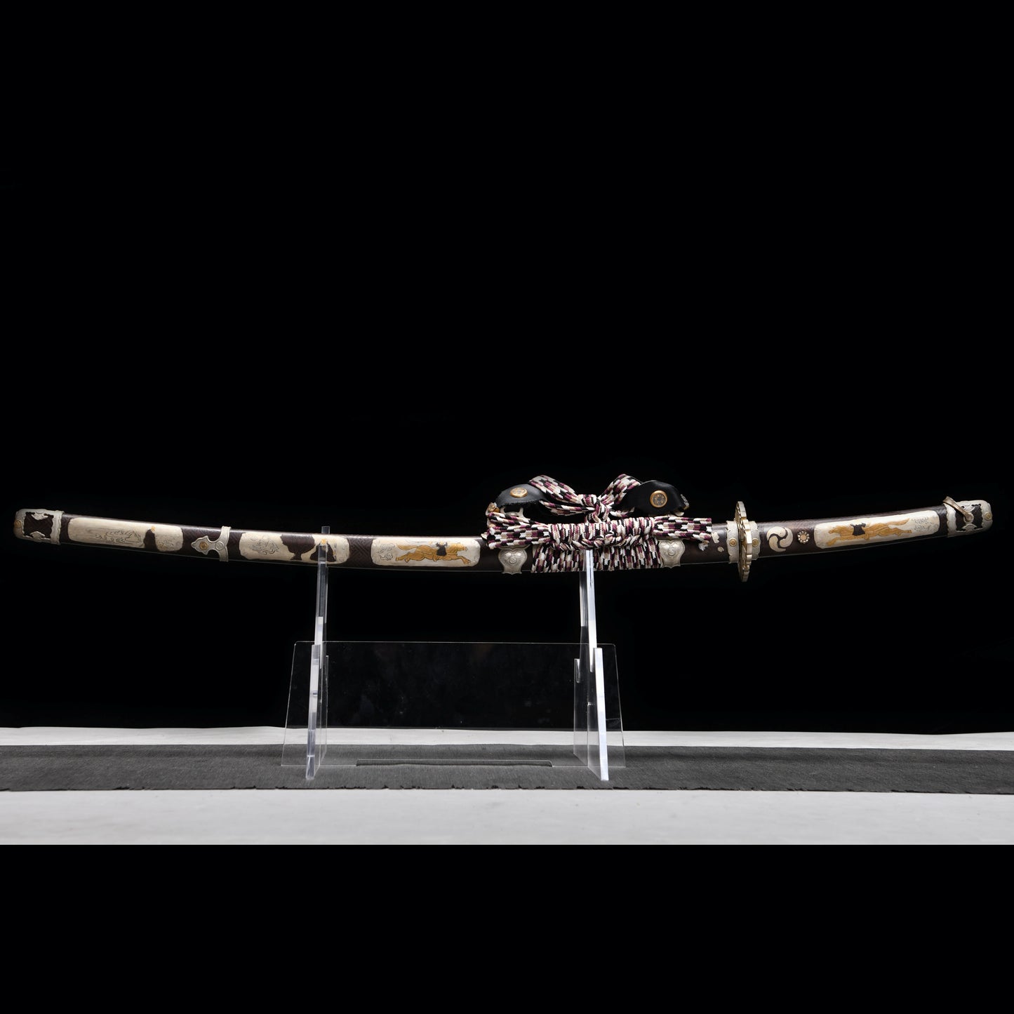 Handmade 41-inch high manganese steel research white mouth - Shogunate -Tashi sword