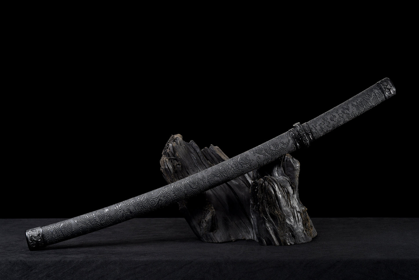 Handmade Wakizashi Sword Red Damascus steel With Black leather Scabbard - 31 in,Real katana sowrd