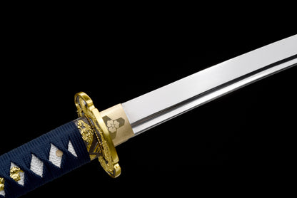 Handmade Full Tang Tanto Sword 1045 Carbon Steel Blade With scabbard - ,Real katana sowrd