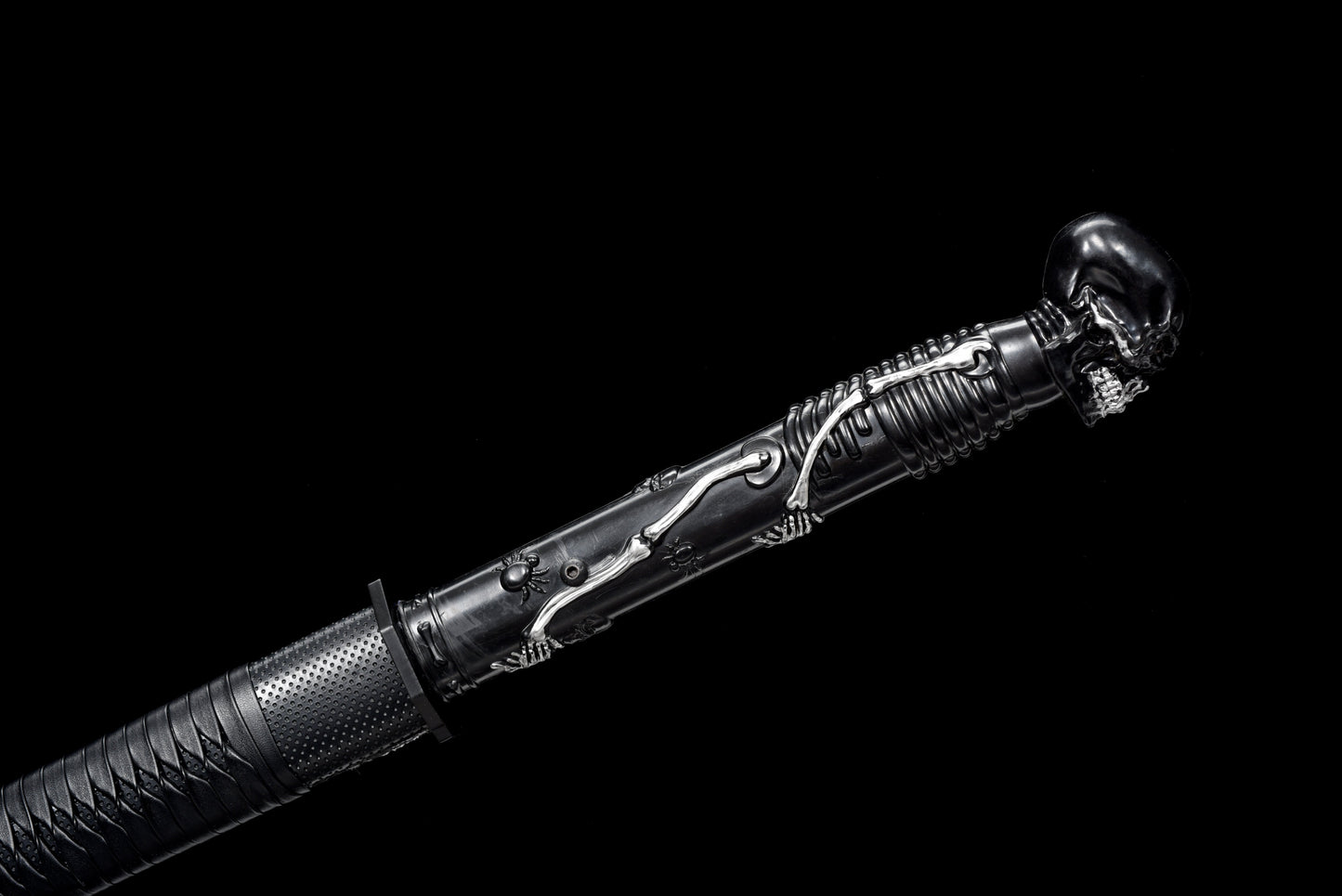 Handmade Ninjato Sword High manganese steel Full Tang black Scabbard  - 41 in,Real katana sowrd