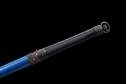 Handmade Ninjato Sword High manganese steel Full Tang Black blade,Real katana sowrd