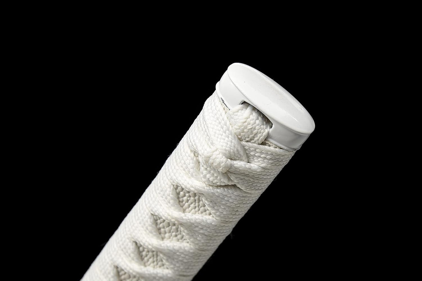 Ichigo Kurosaki, Full Tang 41 inch Cosplay Handmade Katana Sword, 1060 high Carbon Steel Black and White, Very Sharp -anime sword(White)