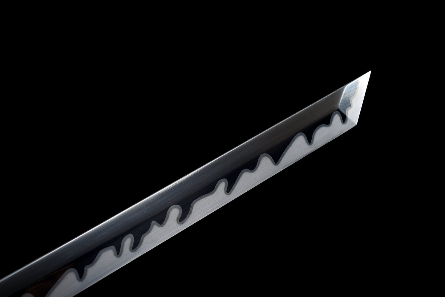 Handmade Ninjato Sword High manganese steel Full Tang Black blade,Real katana sowrd