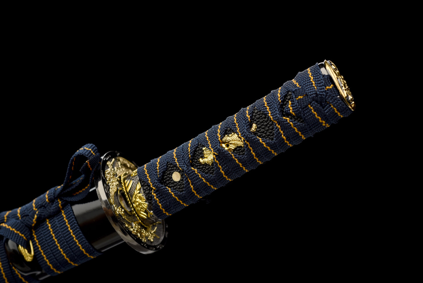 Handmade Full Tang Tanto Sword High manganese Blue steel Blade With scabbard - 21 in,Real katana sowrd