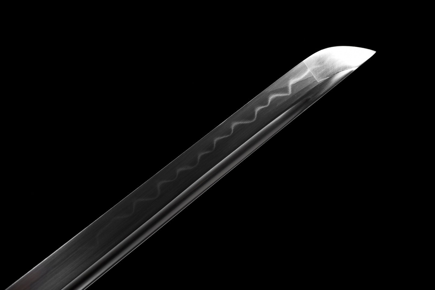 Handmade Ninja Sword T10 steel  Real hamon blade full Tang  Redwood  sheath - 41 in,Real katana sowrd