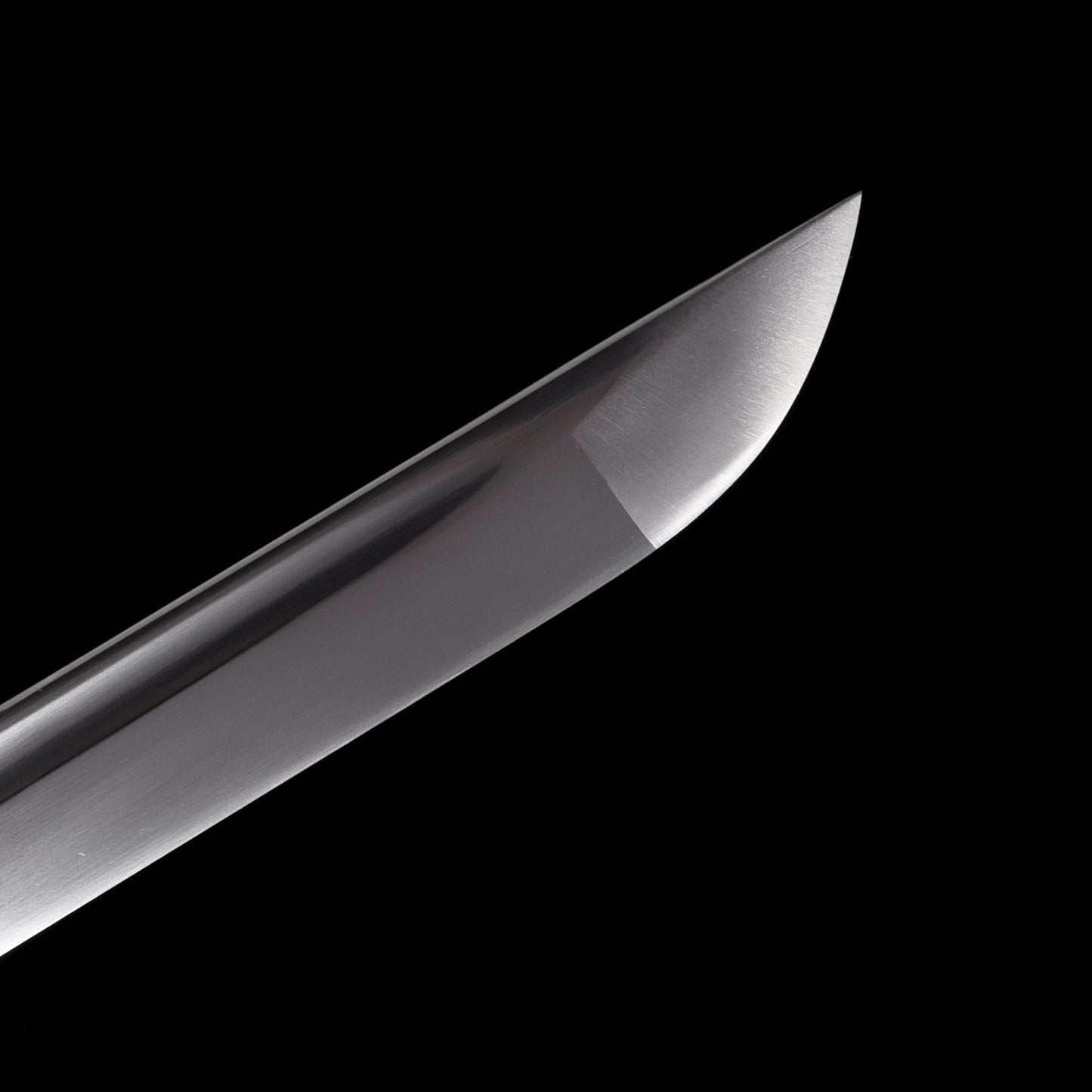 Handmade Ninja Sword Spring steel  blade full Tang White printed sheath - 41 in,Real katana sowrd