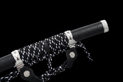 Handmade Full Tang Damascus steel Full Tang Blade With TACHI SWORDS 41 Inches,Real katana sowrd