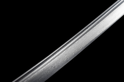 Handmade Full Tang Damascus steel Full Tang Blade With TACHI SWORDS 41 Inches,Real katana sowrd