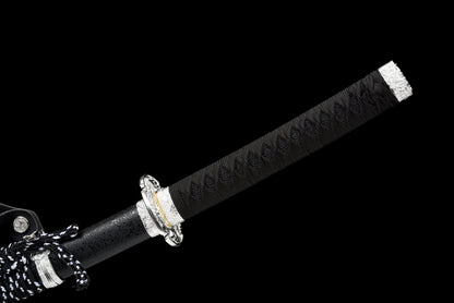 Handmade Full Tang Damascus steel Full Tang Blade With TACHI SWORDS 41 Inches,Real katana sowrd