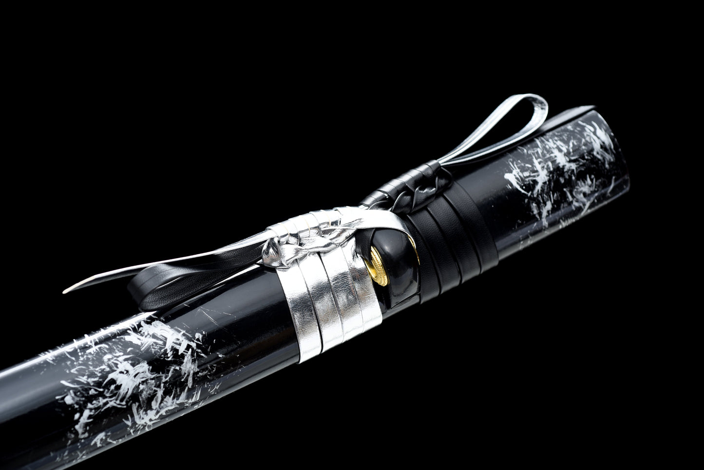 Handmade Full Tang Katana 1095 High-carbon steel Black Blade ,Real katana sowrd