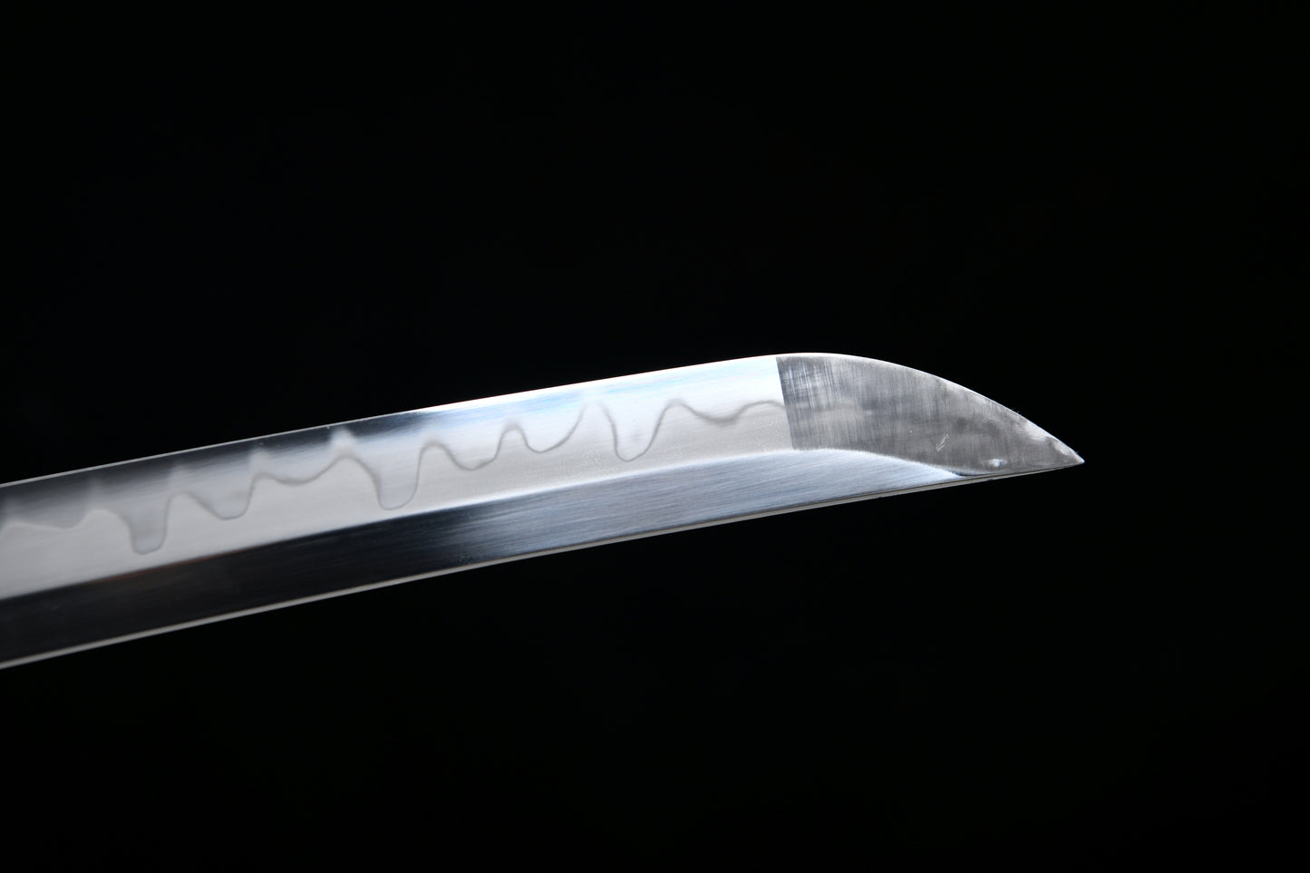 Really sharp handmade 41-inch T10 burn blade combat field- Chrysanthemum patterned royal - Tashi