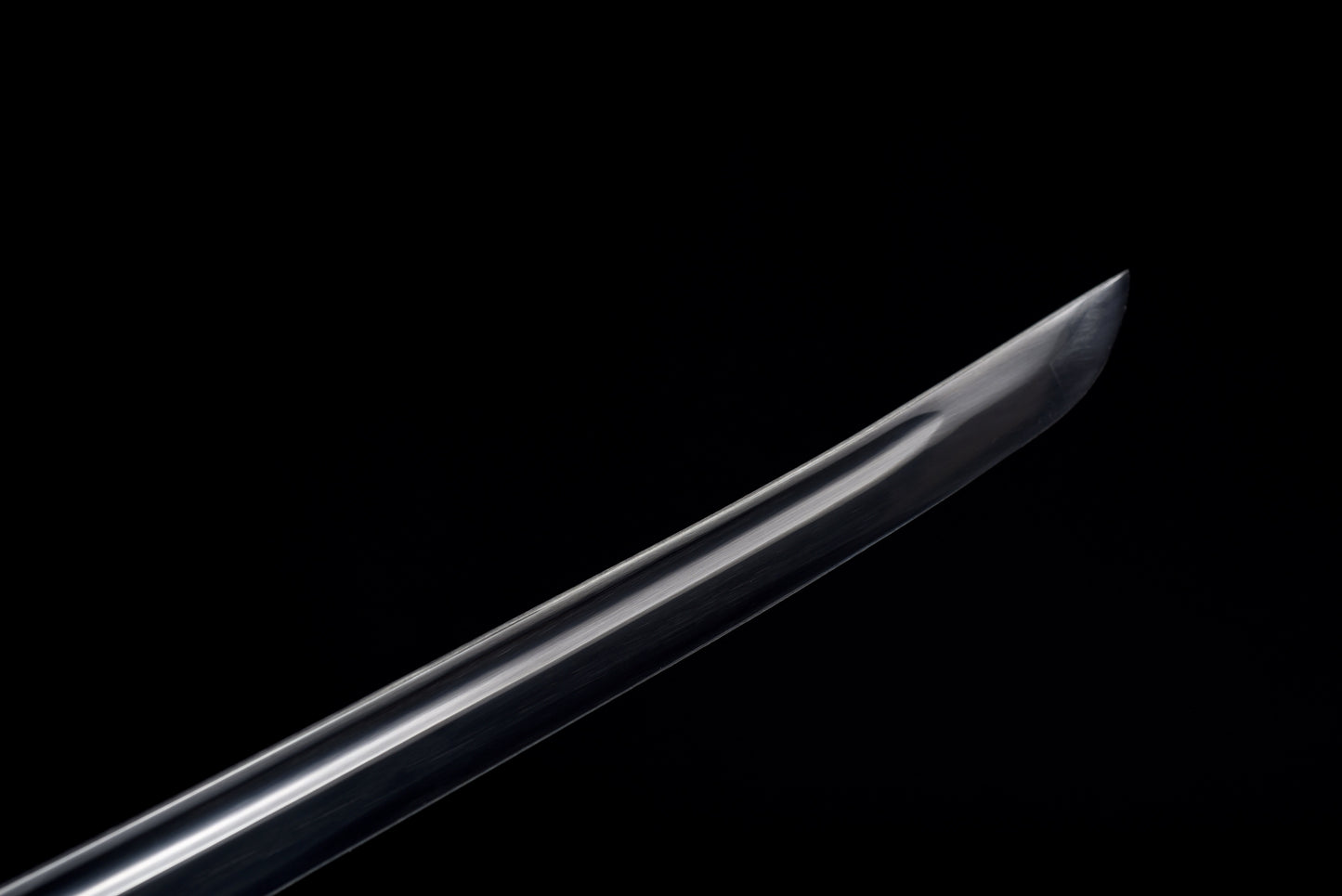 Handmade Full Tang Katana 1060 high carbon steel Black blade ,Real katana sowrd