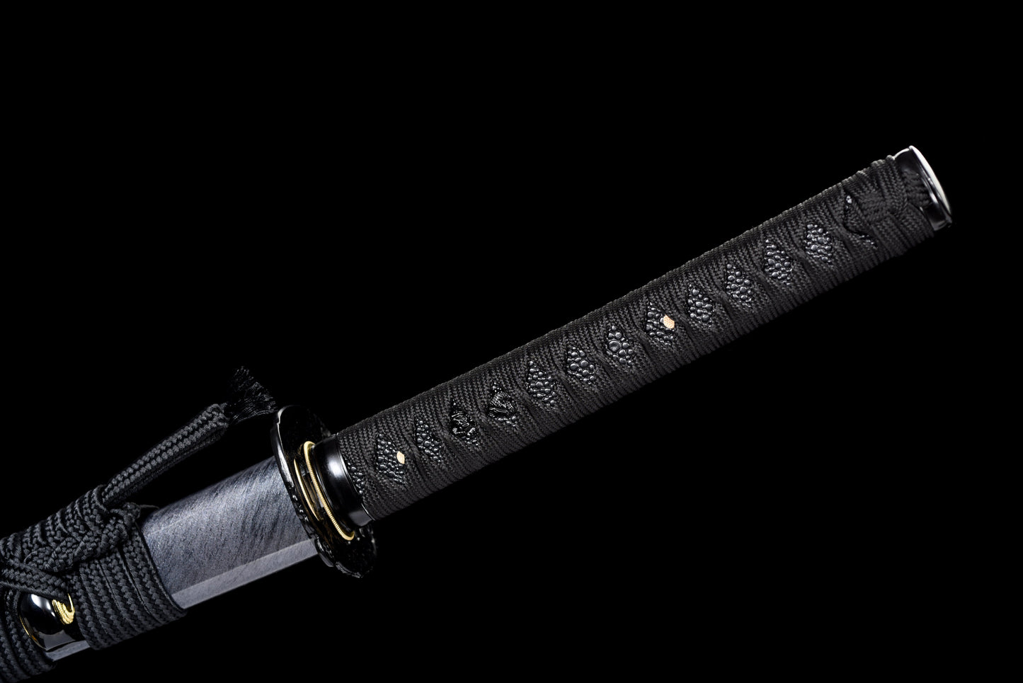Handmade Full Tang Katana 1095High-carbon steel Black Blade ,Real katana sowrd