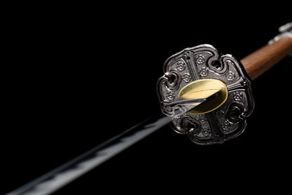 Handmade Full Tang high manganese steel Full Tang Blade TACHI SWORDS 41 Inches,Real katana sowrd