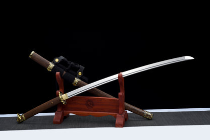 Handmade Full Tang manganese steel  Full Tang Blade TACHI SWORDS ,Real katana sowrd