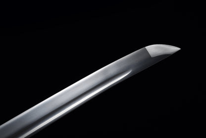 Handmade Full Tang Katana 1045 carbon steel white Scabbard ,Real katana sowrd