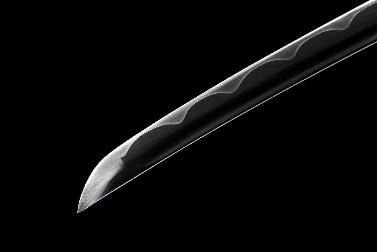 Handmade 9260 spring steel entry katana full Tang Black katana,Real katana sowrd