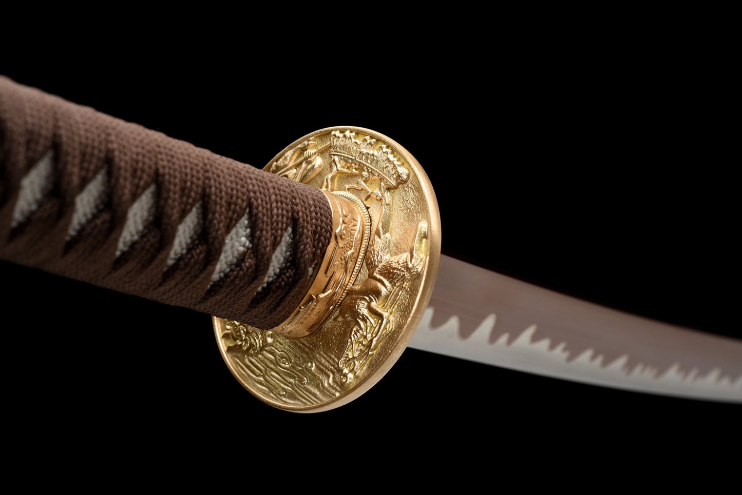 Handmade Full Tang Katana 1095 High-carbon steel RED Blade ,Real katana sowrd