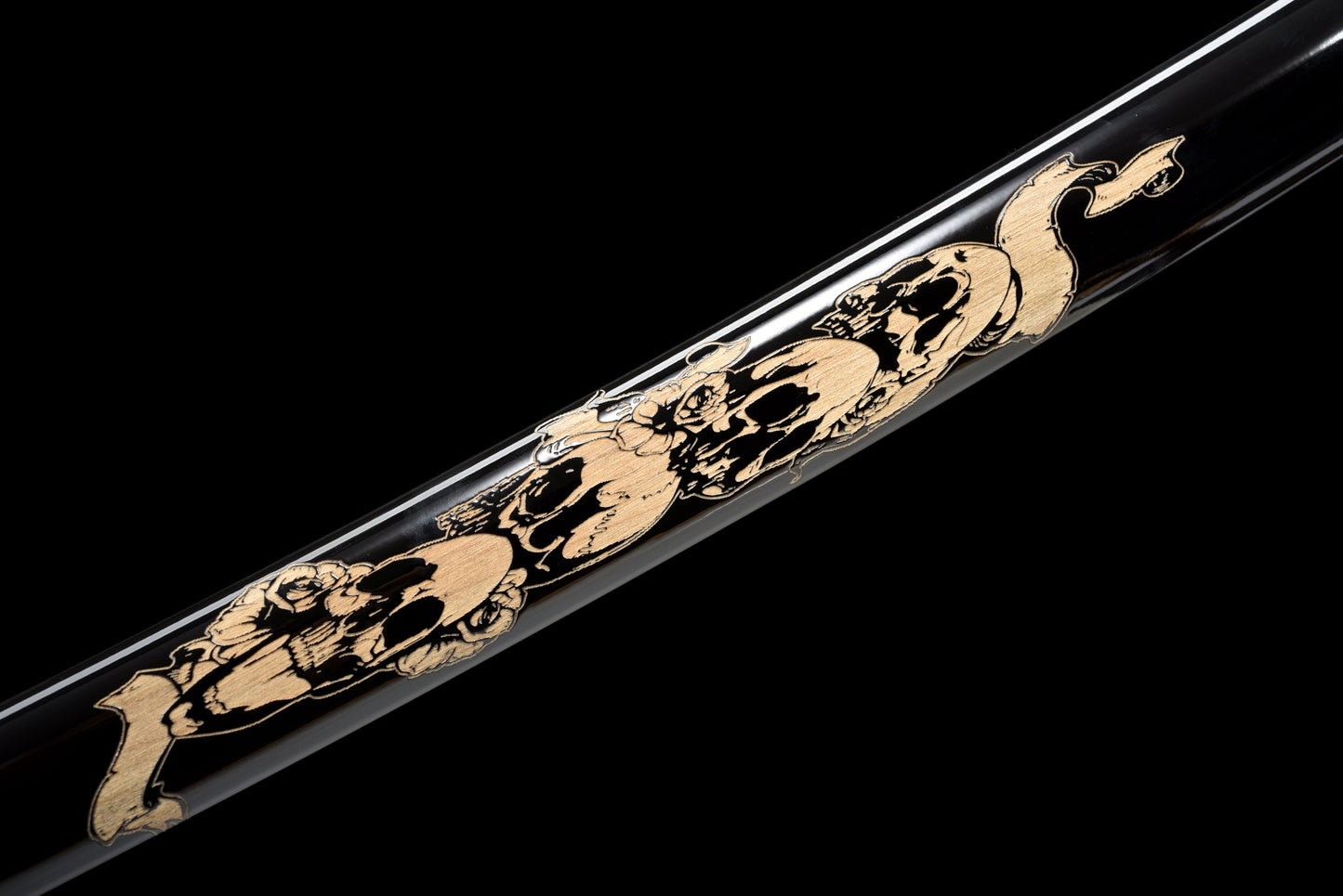 Handmade Full Tang Katana 1095 High-carbon steel RED Blade ,Real katana sowrd