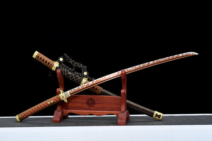 Handmade Full Tang High manganese steel Full Tang Blade TACHI SWORDS 41 Inches,Real katana sowrd