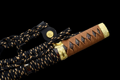 Handmade Full Tang High manganese steel Full Tang Blade TACHI SWORDS 41 Inches,Real katana sowrd