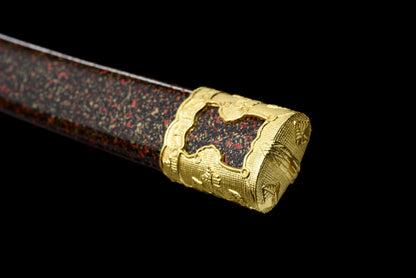 Handmade Full Tang High manganese steel Full Tang Blade TACHI SWORDS 41 Inches,Real katana sowrd