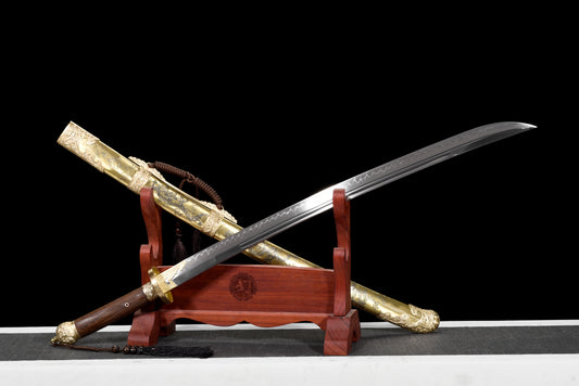 Chinese Swords,Qing knife（清刀）,T10 True Harmon