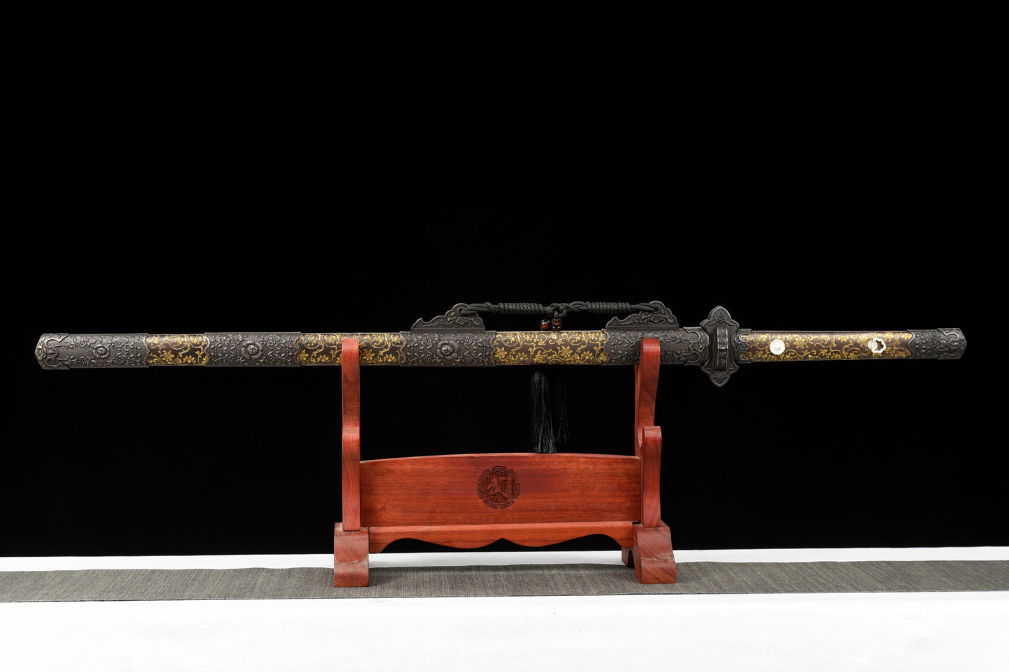 Chinese sword-Tang knife(唐刀)Damascus craftsmanship,True Harmon