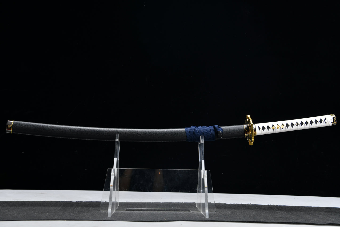 Handmade Anime Game Merchandise Long 41-inch T10 Steel Burnt Blade Samurai Sword — Devil May Cry 5 Yamata Demon Sword (Polished Gray Edition)