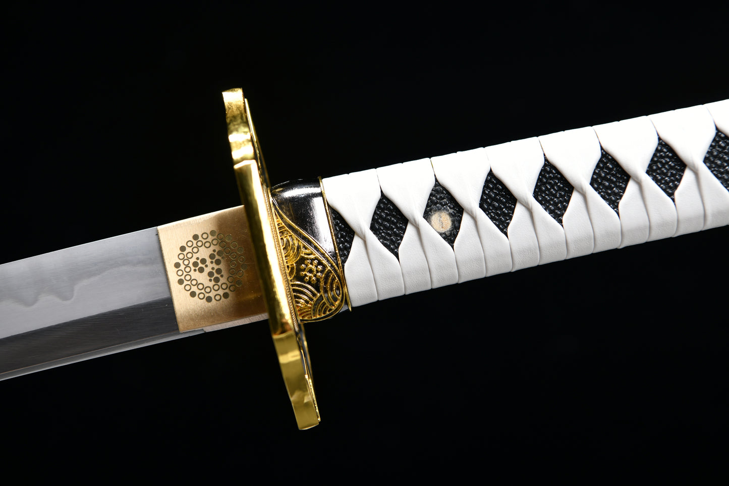 Handmade Anime Game Merchandise Long 41-inch T10 Steel Burnt Blade Samurai Sword — Devil May Cry 5 Yamata Demon Sword (Polished Gray Edition)