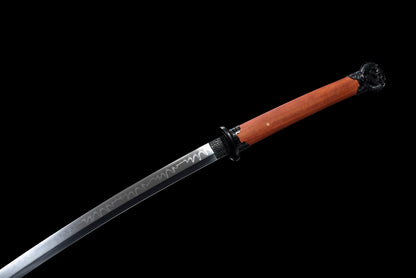 Handmade Full Tang T10 Carbon Steel Full Tang Blade with Real Hamon TACHI SWORDS  41 inches,Real katana sowrd