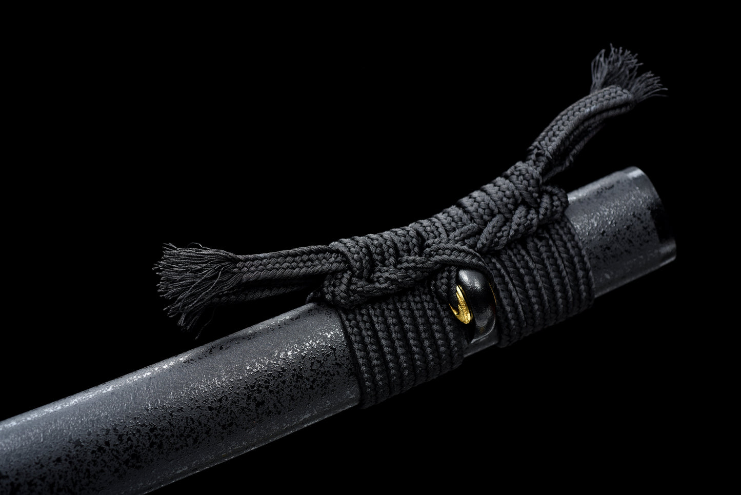 Handmade Full Tang Katana 1095 High carbon steel Black Blade ,Real katana sowrd