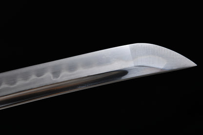 Handmade 41-inch T10 burned blade grinding gray - Oda Nobunaga — Tashi