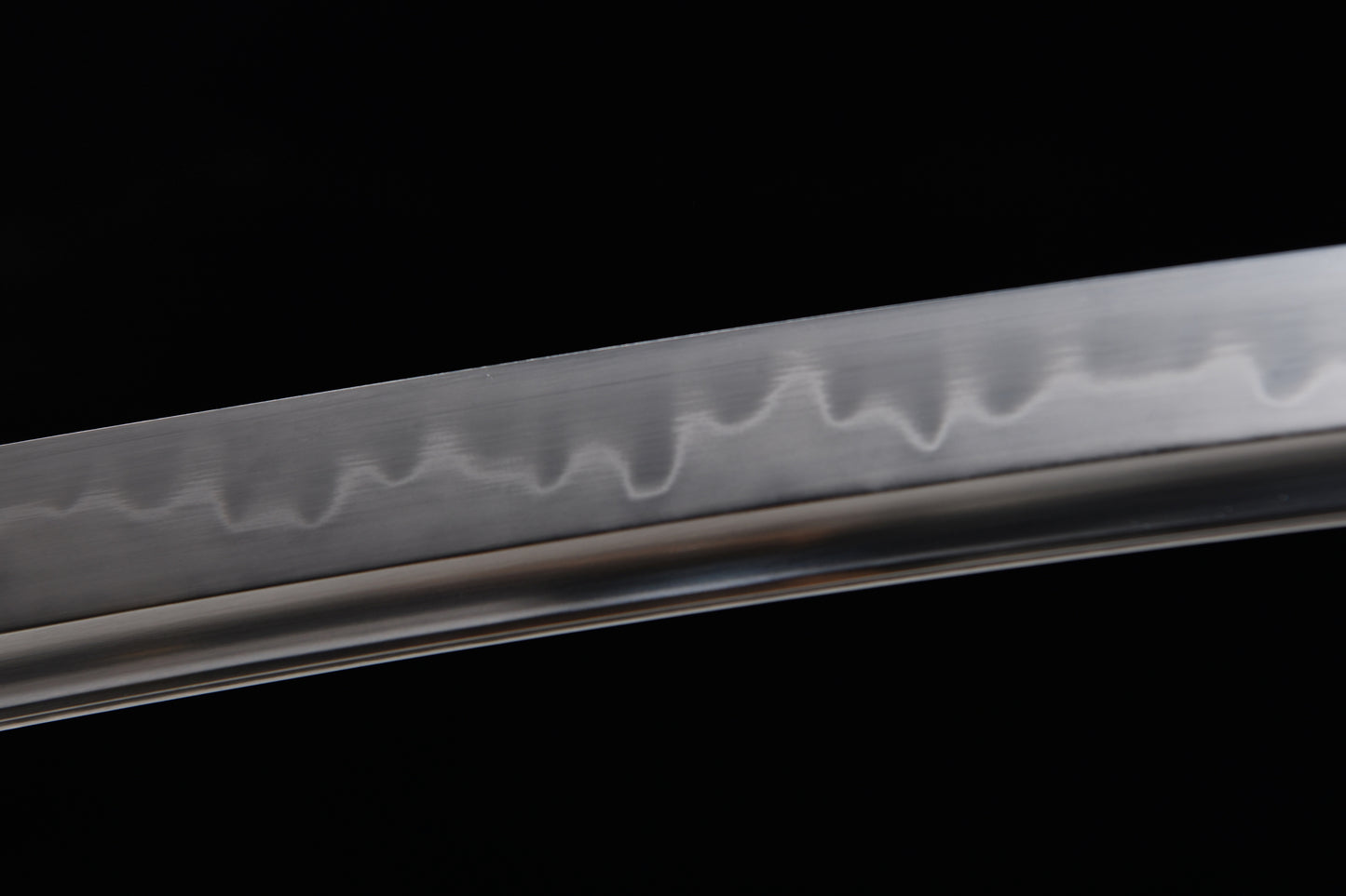 Handmade 41-inch T10 burned blade grinding gray - Oda Nobunaga — Tashi