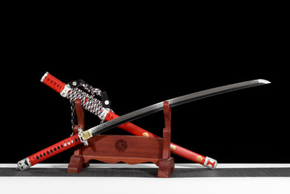 Handmade Full Tang t10 steel Real Hamon Full Tang Blade TACHI SWORDS ,Real katana sowrd