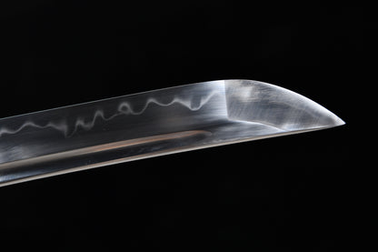 Handmade 41-inch pure copper T10 burnt edge chrysanthemum long sword - Daisy Sword - Tashi sword