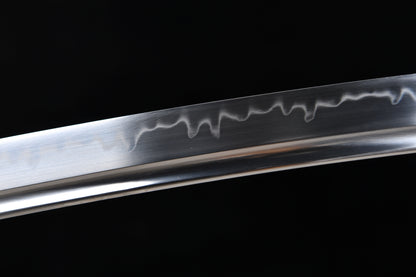 Handmade 41-inch pure copper T10 burnt edge chrysanthemum long sword - Daisy Sword - Tashi sword