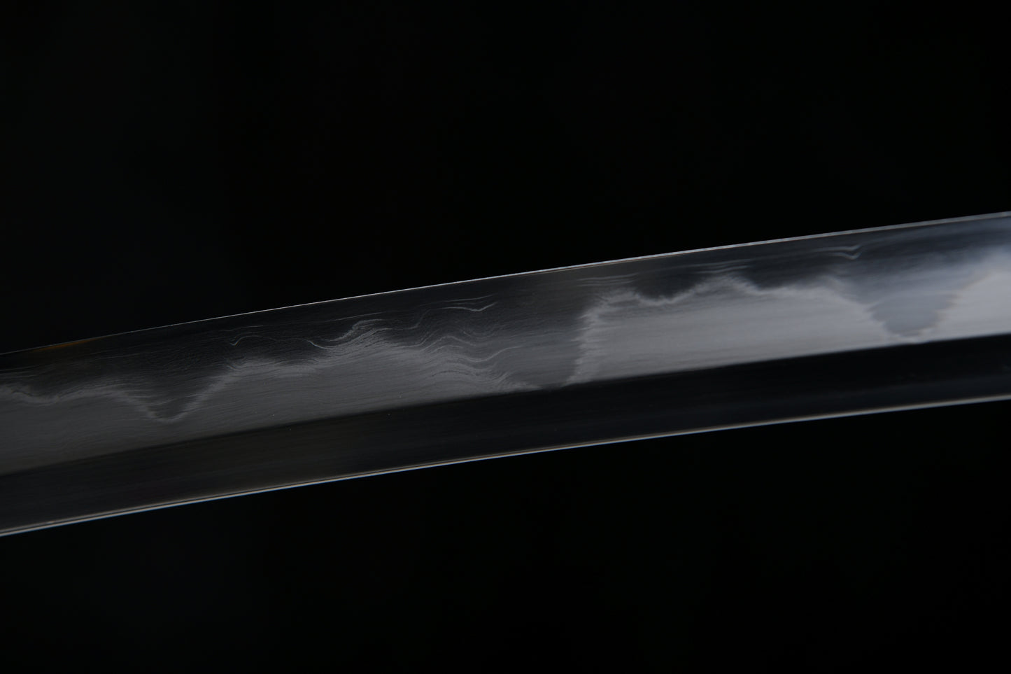 Handcrafted Long 41-Inch Triple Full-Tang Steel —Damascus style Chrysanthemum Emblem Imperial  - Tashi