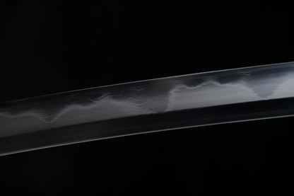 Handcrafted Long 41-Inch Triple Full-Tang Steel —Damascus style Chrysanthemum Emblem Imperial  - Tashi