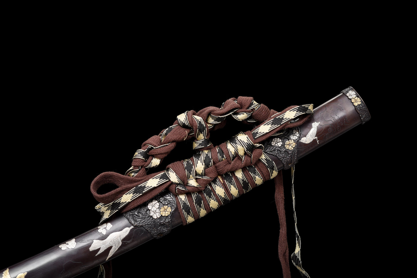 Handmade Full Tang Damascus steel Full Tang Blade With Real Hamon TACHI SWORDS 48Inches,Real katana sowrd