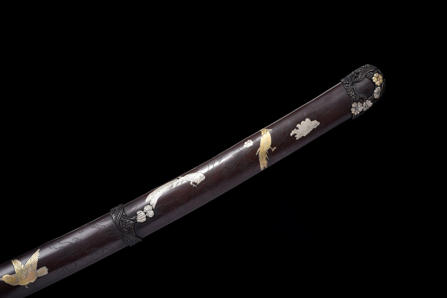 Handmade Full Tang Damascus steel Full Tang Blade With Real Hamon TACHI SWORDS 48Inches,Real katana sowrd