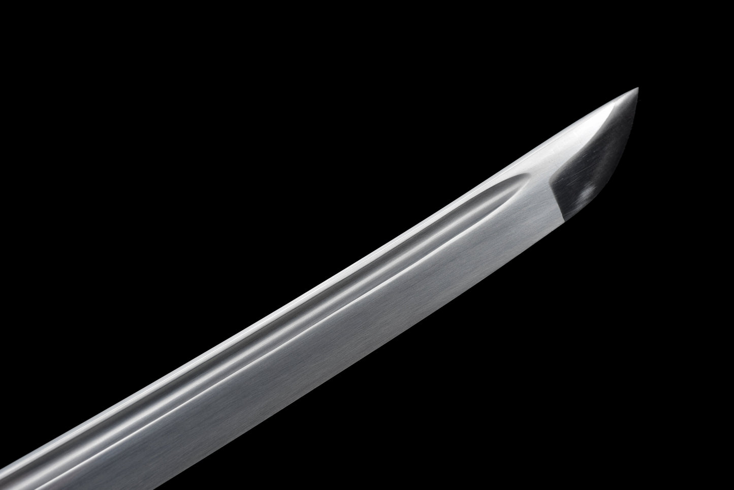 Handmade Full Tang  Katana 1045 carbon steel Black Scabbard,Real katana sowrd